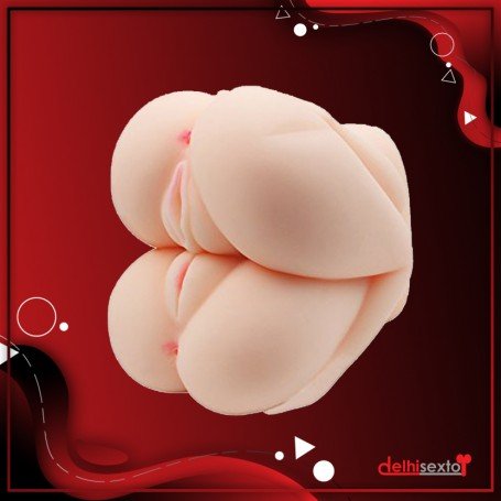 3p Love Double Ass & Vagina Masturbator BAV-021