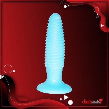 Ribbed Fat Anal Dildo AD-010