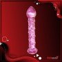 Dotted Purple Glass Dildo GD-006
