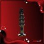 Black Beaded Glass Dildo Sex Toy GD-005