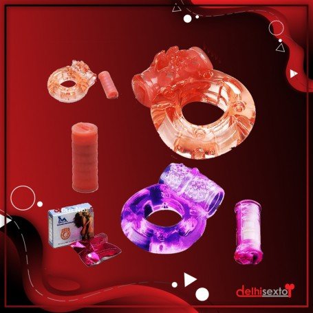 Cock Ring Vibrator 2pcs CR-001