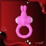 Rabbit Vibrating Penis Ring Blue Lolly CR-018