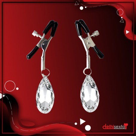 Crystal Clip Nipple Clamp NCV-001