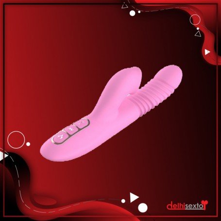 Heating 3 Layer Tongue Licking Toy Nipple Sucking Clitoris Stimulate Vibrator RV-003