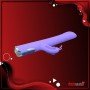 Black T- Transfer Beads Stick Rabbit Vibrator RV-021