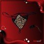 Leopard Grain Underwear Remote control vibrating t-back VP-002