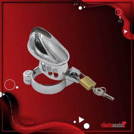 3 Size Metal Male Chastity Device Belt Cock Cages BDSM-022