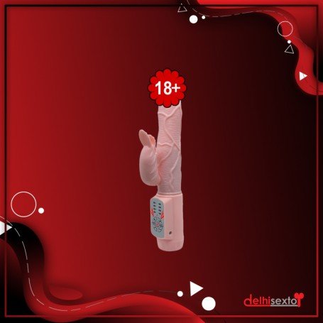 Rabbit Vibrator with 4 Vibration and Rotation Settings RV-051