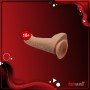 Realistic Non-vibrator with Round Balls and Suction Base RSNV-029
