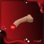 Realistic Non-vibrator with Round Balls and Suction Base RSNV-029